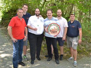 Von links nach rechts: Holger Löber, Alex Schwanke, Gero Bachon, Manfred Sonntag, Peter Bachon, Martin Schleppy 