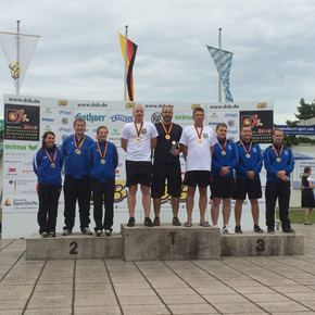 Foto 1 zeigt die Siegerehrung in der Mannschaftswertung StP:Foto 2 zeigt die Siegerehrung in der Einzelwertung StP: Platz 1: SV Diez Freiendiez mit Patrick Meyer, Torben Engel Platz 1 (Mitte) Olympiasieger Christian Reitz und Pierre Michel Platz 2 (links) Patrick Meyer (SV Diez Freiendiez) Platz 2: Regensburg mit Monika Karsch, Christian Reitz Platz 3 (rechts) Mathias Putzmann (Dresden) und Sandra Hornung Platz 3: SV Kriftel mit Oliver Geis (Olympiateilnehmer Rio 2016), Philip Heyer und Aaron Sauter 